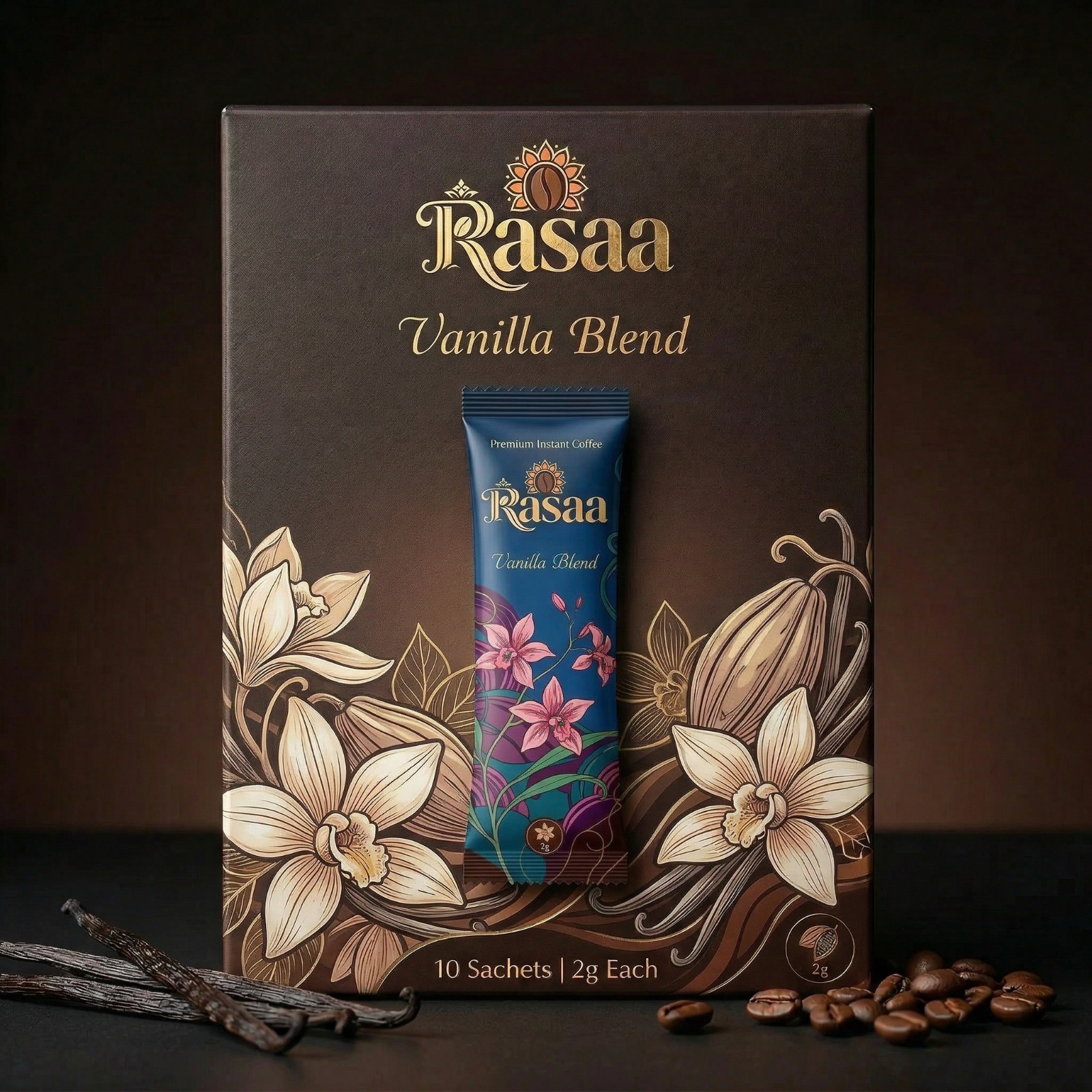 Rasaa Vanilla Blend 10-sachet box